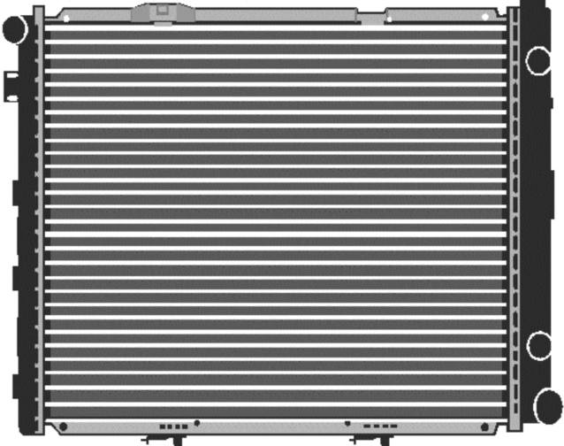 Mercedes Radiator 1245000302 - Behr 376712271